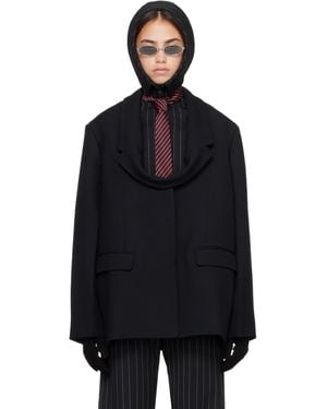 Jean Paul Gaultier 'The Boxy' Blazer - Black