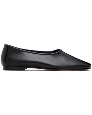BY FAR Prudence Ballerina Flats - Black