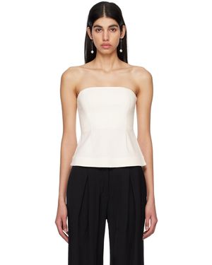 Co. Straight Neck Bustier - Black