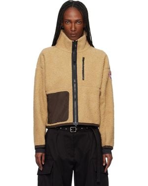 Canada Goose Simcoe Zip Up Fleece Jacket - Black