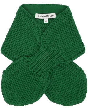YMC Écharpe Verte À Fente