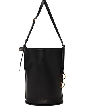 Alaïa Hip Small Bucket Bag - Black