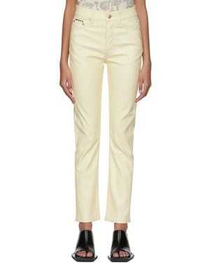 Eytys Pantalon solstice blanc cassé - Multicolore