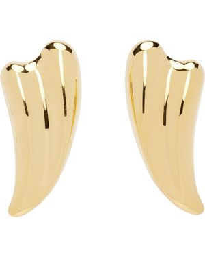 Tom Ford Liza Clip-On Earrings - Metallic