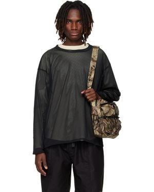 South2 West8 Crewneck T-Shirt - Black