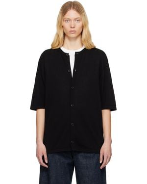 Lemaire Short Sleeve Overshirt - Black