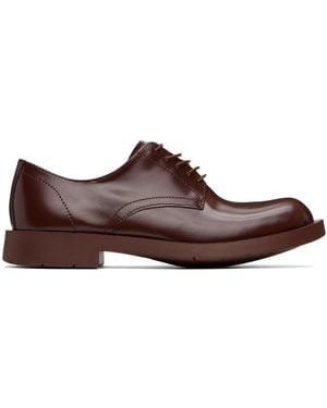 CAMPERLAB Polished Leather Derby Shoes - Black