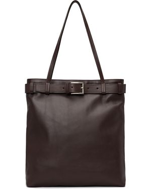 St. Agni Belt Detail Tote - Black