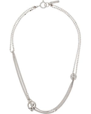 Justine Clenquet Ssense Exclusive Molly Necklace - White