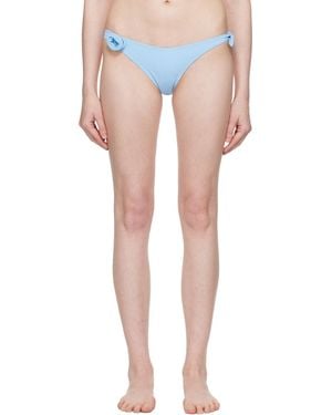 Coperni Flower Bikini Bottom - Blue