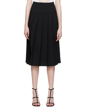 Beaufille Devi Midi Skirt - Black