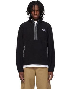 The North Face Pull Fleeski Noir À Demi-Glissière