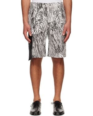 OLLY SHINDER Short Gardiner Blanc Et Noir - Multicolore