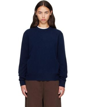Entire studios Knit Cashmere Crewneck Jumper - Blue