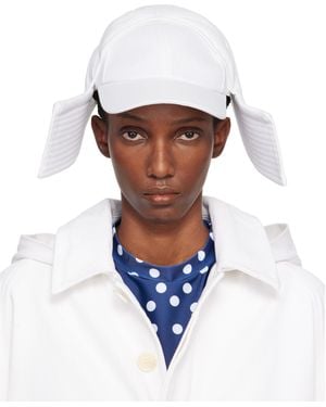 Jean Paul Gaultier 'The Sailor Bucket' Cap - White