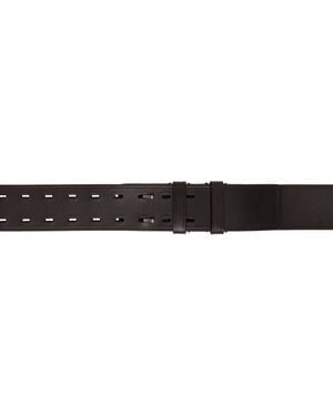 Dries Van Noten Leather Belt - Black