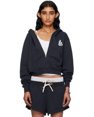 Abra Ssense Exclusive Building Hoodie - Blue
