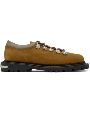 Toga Virilis Tan Suede Aj1425 Derbys - Black