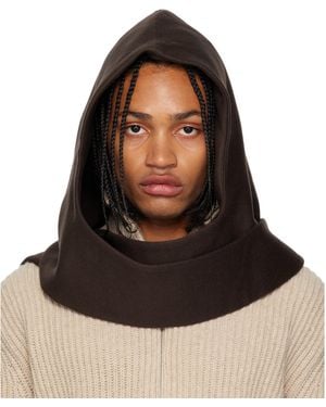 colbo Head Wrap Hooded Scarf - Black
