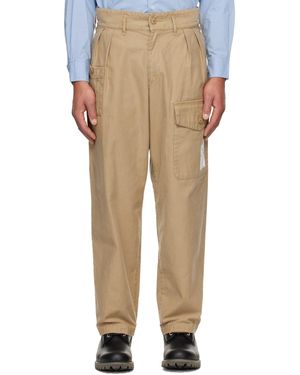 Neighborhood Two Tuck Cargo Trousers - Natural