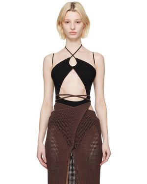 ANDREADAMO Andreādamo Sleeveless Bodysuit - Black
