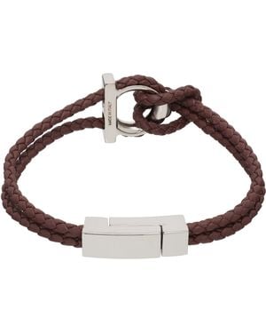Ferragamo Gancini Bracelet - Brown