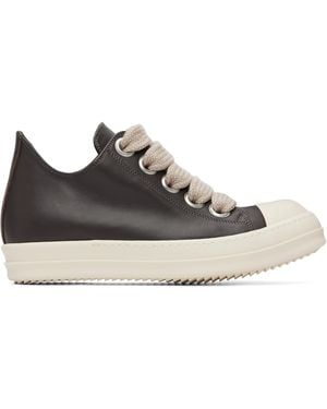Rick Owens Tower Jumbolace Low Trainers - Black
