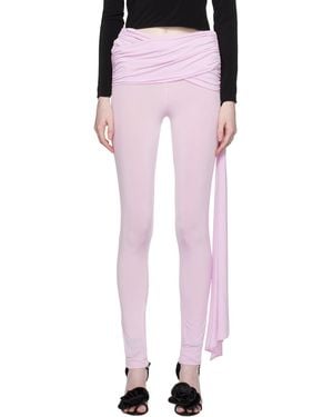 Magda Butrym Layered Leggings - Black
