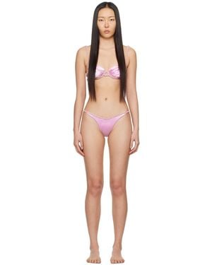 Isa Boulder Ssense Exclusive Full Chain Bikini - Black