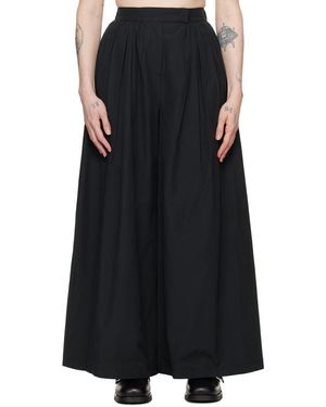 Amomento Shirred Trousers - Black