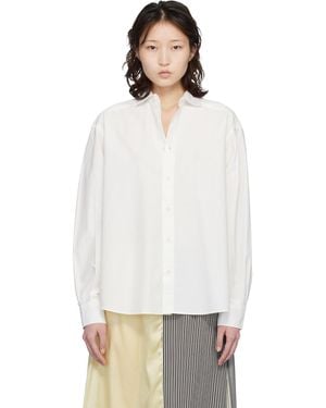 Baserange Off- Claude Shirt - White