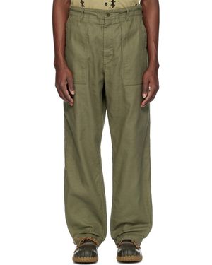 Engineered Garments グリーン ファティーグパンツ