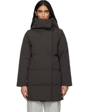 Paloma Wool Blouson Pruit Brun Rembourré En Duvet - Noir