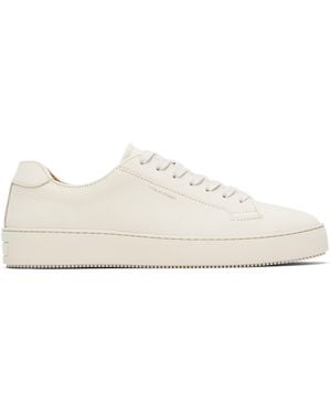 【関税込み】Tiger of Sweden グレー Salas スニーカー Salas 2 Classic Leather Tennis-style Sneakers | Tiger Of Sweden