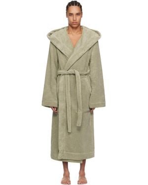 Rick Owens Off- Beach Bathrobe - Green
