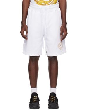 Versace Jeans Couture V-emblem Shorts - White