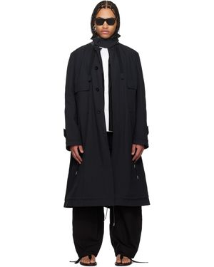 sacai ロングコート 黒 ブラック size２　M メンズ Sacai コート | オンラインセールは最大50%オフ | Lyst