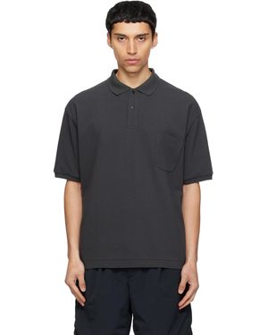 Nanamica Short Sleeve Polo - Black