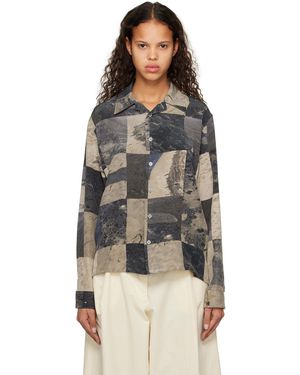 Serapis Oil Sand Shirt - Multicolour
