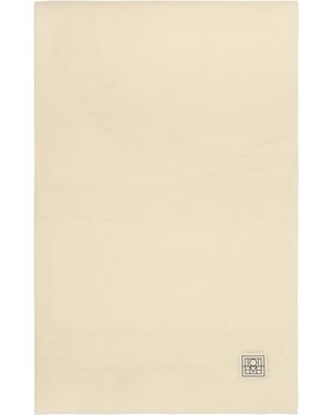 TOTEME Monogram Twill Scarf - Natural