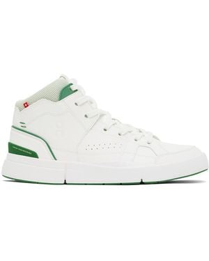 On Shoes 'The Roger' Clubhouse Mid Sneakers - Black