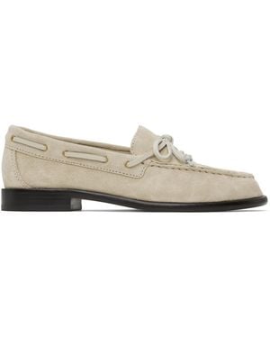 Rag & Bone Carter Italian Suede Boat Shoes - Black