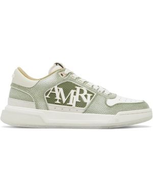 Amiri Pebbled Classic Low Trainers - Black