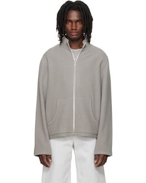 Rier Fleece Full Zip Track Jacket - Black