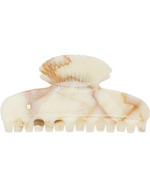 Sophie Buhai Small Fan Shell Claw Hair Clip - Black