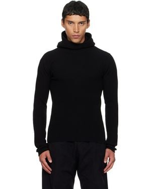 Egonlab Knit Hoodie - Black
