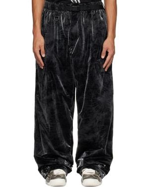 Y-3 Marble Nylon Tapered Cargo Pants - Black