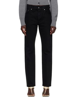 KHAITE Callum Jeans - Black