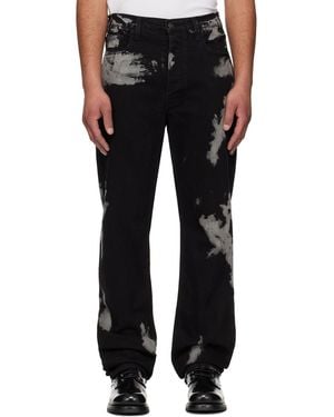 ALEXANDER DIGENOVA Straight Leg Jeans - Black
