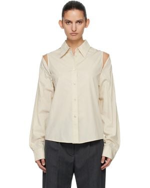Our Legacy Off- Slip Shirt - Natural